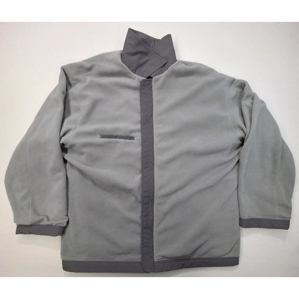 Vintage 90s Nike Jacket Womens L Fleece Lined‎ Pockets Embroidered Limited Use